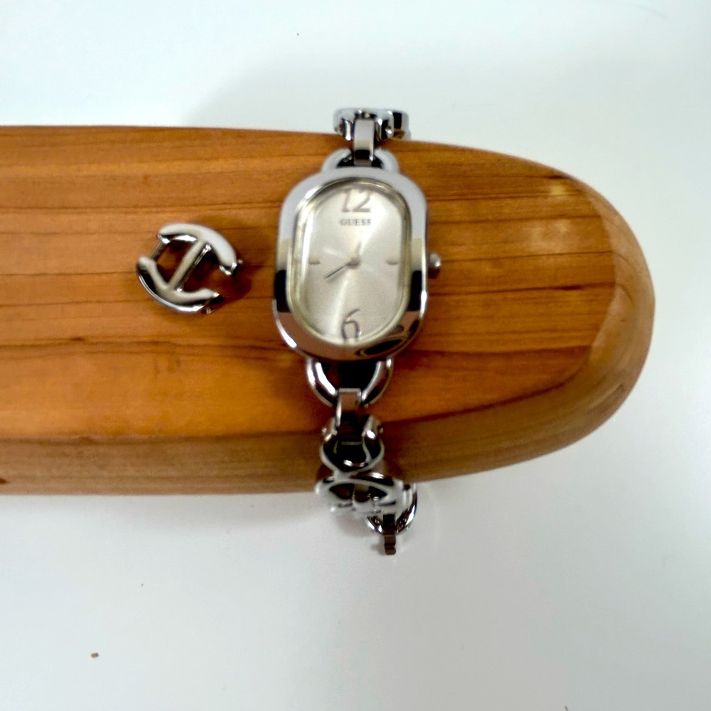 Guess Women  Silver Tone Watch